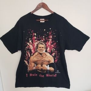 WWF Sid Vicious T-Shirt Graphic XL Tennessee River Gold Single Stitch 1996